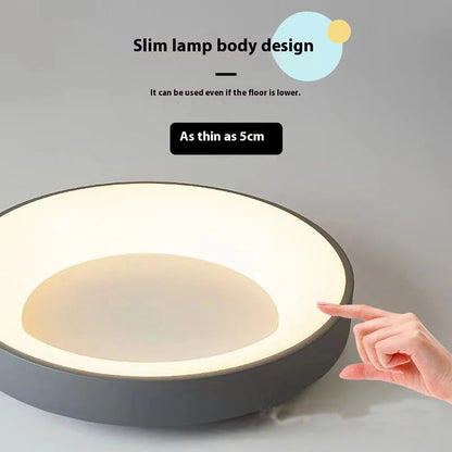 30cm 24W Full Spectrum Smart LED Ceiling Lamp 3 Color Temperatures Modern Simple for 5~10 Bedroom Living Room Balcony Corridor