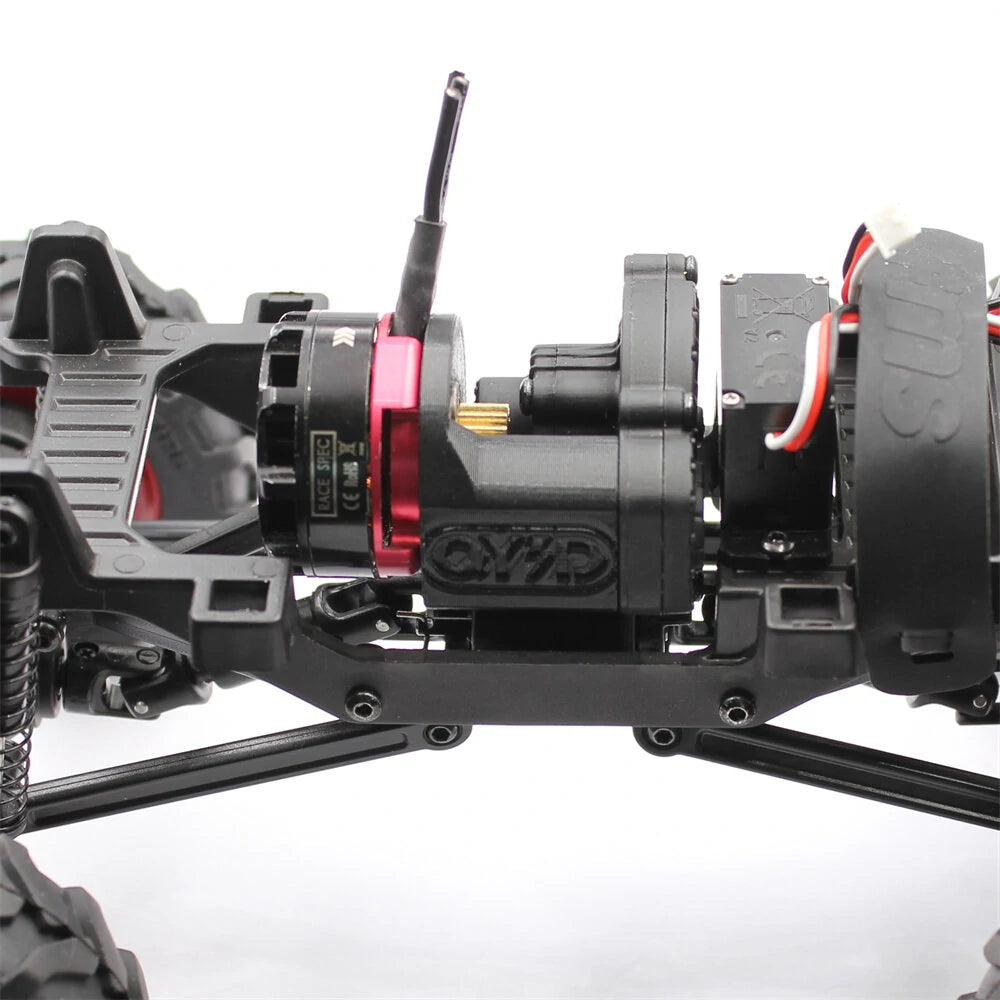 QY3D Upgraded Brushless Motor 2205 2300KV 40A ESC Parameter Tuner Conversion Seat Set for FMS FCX24 Power Wagon Smasher Chevrolet K5 1/24 RC Cars Vehicles Models Parts