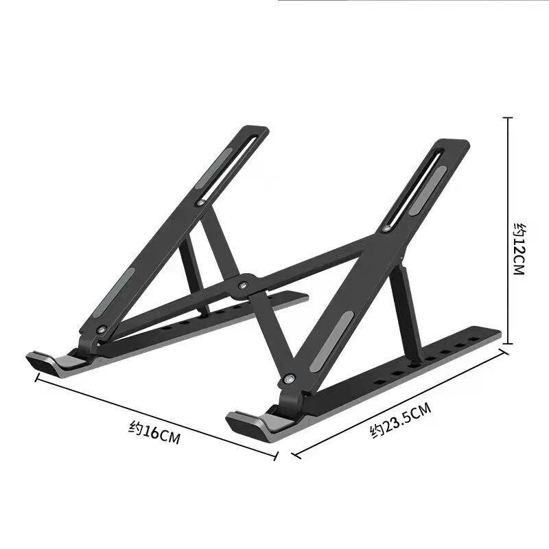 N3 Laptop Folding Stand 7-Gear Angle Ajustable Lifting Vertical Support Multifunctional Heat Disspation Bracket Foldable