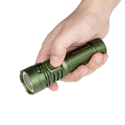 Lumintop W1 MAX 2in1 500 Meters Long Distance Spotlight Flashlight 800LM Bright LED Floodlight with 21700 Battery Magnetic Ttail USB Type-C Rechargeable LED Torhch COB Combo Light