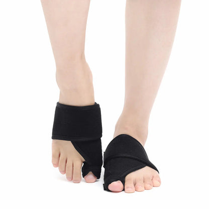 1 Pair Toe Valgus Separators Correction Belt Sports Fitness Toe Protection Belt