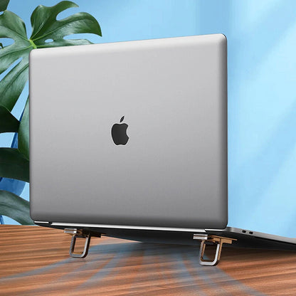 Hagibis ZN1 Foldable Laptop Stand for Desk Keyboard Stand Riser Portable Notebook Cooling Pad For Macbook Pro Air Universal Holder