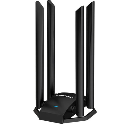 COMFAST CF-WU785AC 1300Mbps Wireless Network Card 2.4G/5GHz Dual Band USB WiFi Receiver Adapter with 4*6dbi High Gain Antenna
