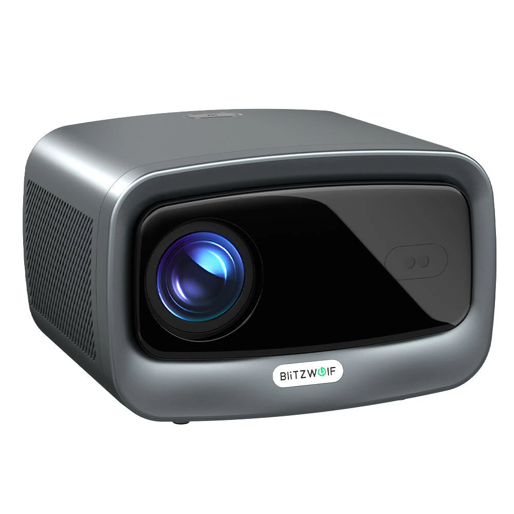 BlitzWolf BW-V9 LED 1080P Projector 1000 ANSI Lumens High Brightless Water Cooling AutoFocus FuIl Frequency Speaker Bluetooth 5.0 WIFI6 Home Theater