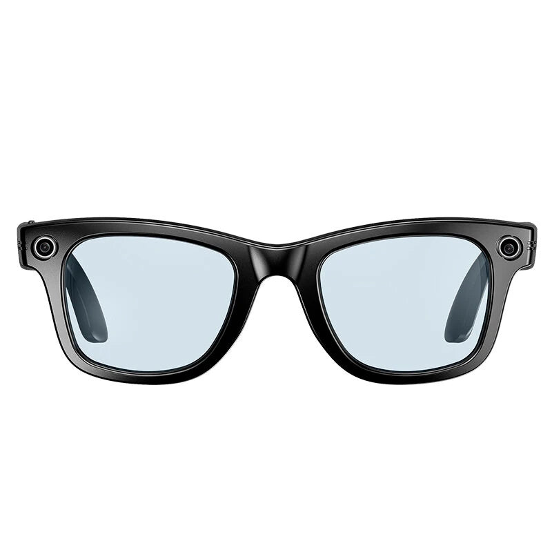 W610 AI Smart Glasses with HD Camera 8MP 32MP Interpolated WiFi bluetooth Call 3D Stereo Surround Sound Dual Noise Cancelling 35g IP65 Waterproof Smart Audio Glasses