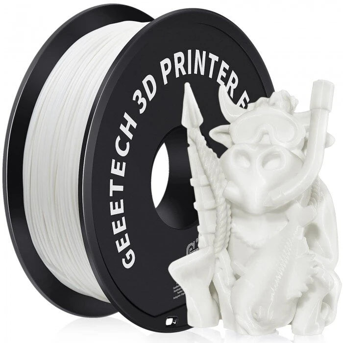 Geeetech ABS White 3D Printer Filament 1.75mm 1kg/roll High Strength Heat Resistant