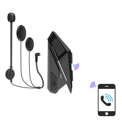 Motorcycle Riding Helmet Headphones Hands-free Calling Wireless Headset Bluetooth V5.0 Helmet Music Headset