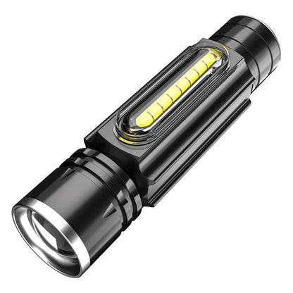Bikight WL82 X9 LED+COB USB Charging Flashlight Zoomable 5 Modes LED Torch Flash Light Magnetic Attraction Waterproof Outdoor Camping Lantern