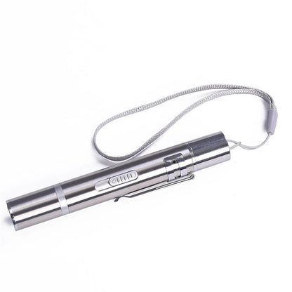 3-in-1 Red Light Cat Teaser Stick + White Light Mini Torch + UV Flashlight, USB Rechargeable Detecting Mini Pointer Pen Light