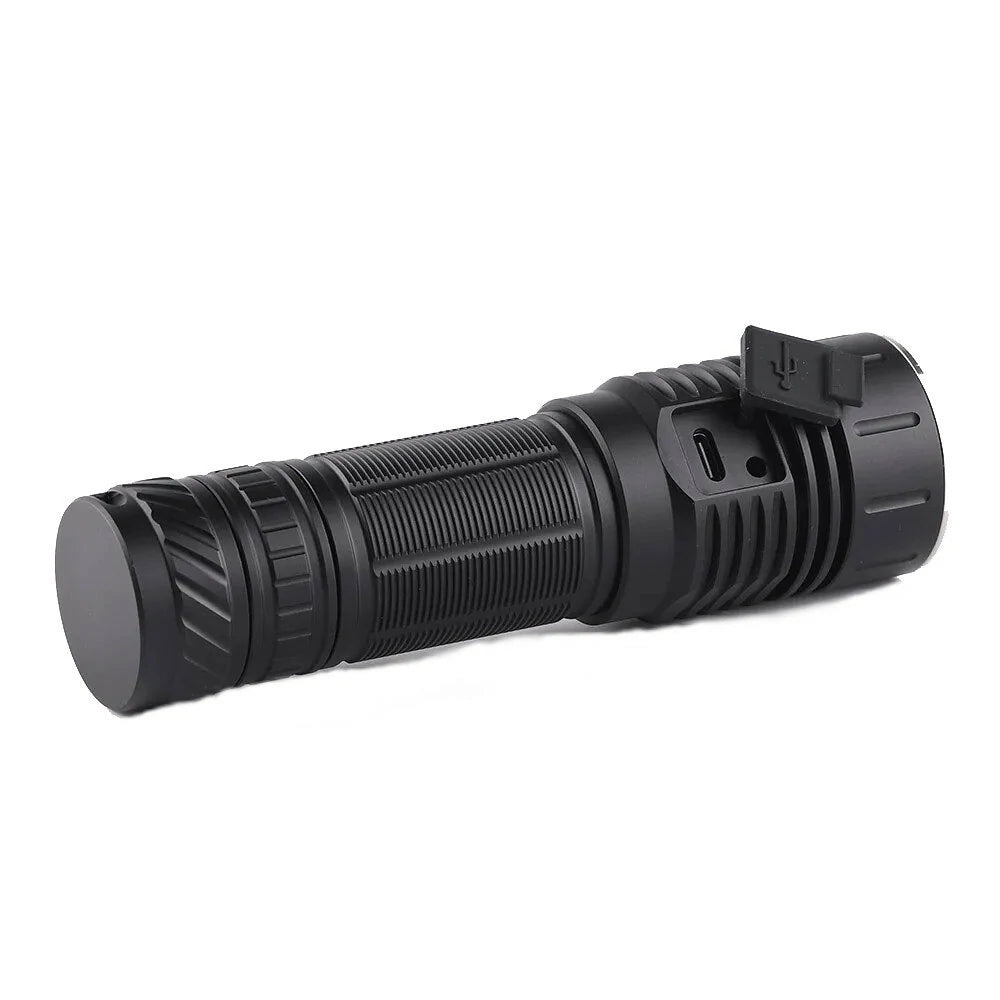 Convoy M26D P70.3 Hi R70 4000LM TIR Lens Strong Spotlight Flashlight 26800/26650 Battery Powerful LED Torch Lamp Type-c Charging Port Work Light Latarka Zaklamp Lampe