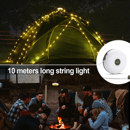 Nextool Outdoor Atmosphere Camping Light 10m LED String Lights Canopy Tent Decoration LED String Lights