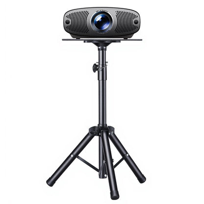 Blitzwolf BW-VF5 Projector Stand Tripod Adjustable Height 89-156cm with 37x26.5cm Tray Sturdy Tripod Base Foldable Portable Universal Projector Mount