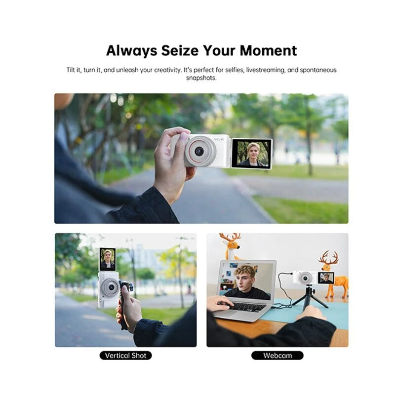 SJCAM ZV200 5K Resolution 2.7 inch LCD Screen Action Camera High Definition Recording Hands Free Auto Shooting
