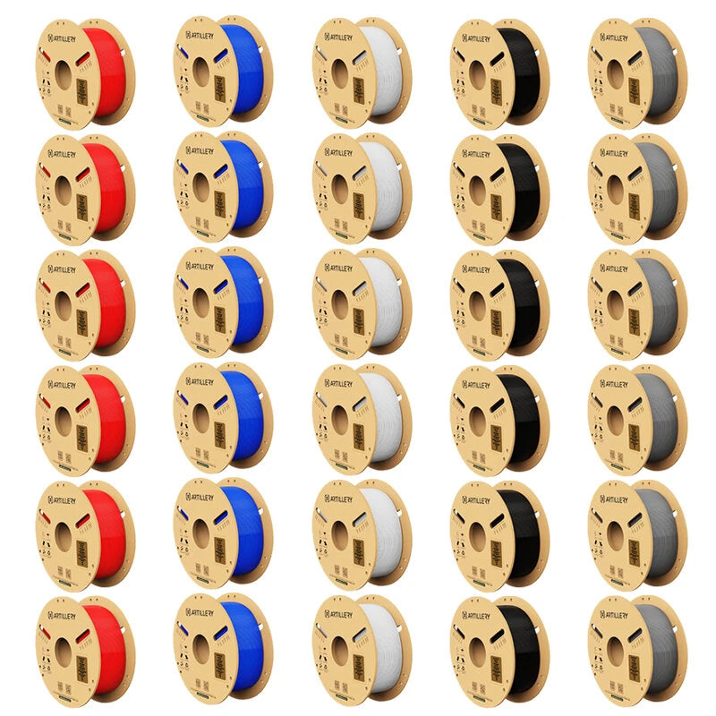 [EU Direct]Artillery PLA 3D Printer Filament 1.75mm 30KG High Precision Eco-Friendly Multiple Colors Zero Bubble Perfect for Models and Mechanical Parts