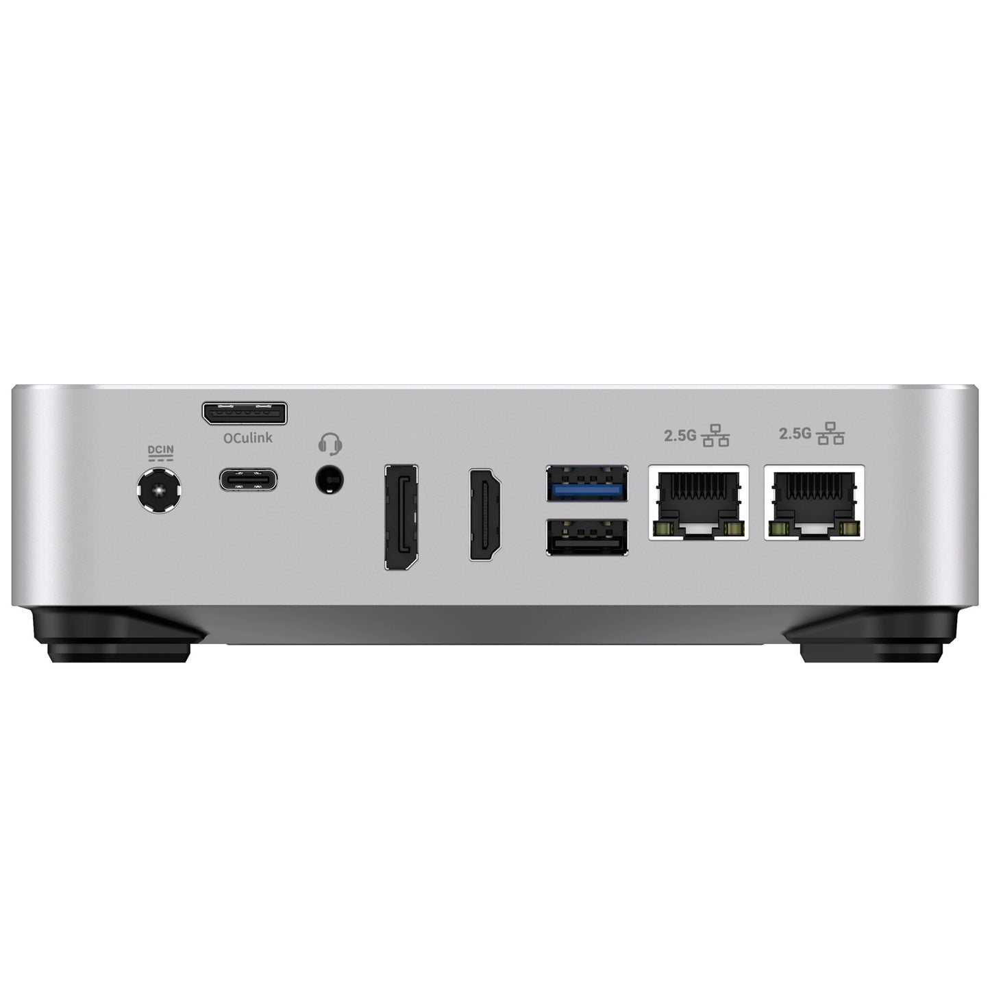 CHUWI AuBox Mini PC AMD Ryzen 7 8745HS Octa Core 16 Threads 16GB DDR5 512GB SSD WIFI6 BT5.3 Dual 2.5G LAN Quad Screen Output Mini Computer Desktop PC