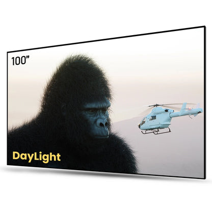 AWOL 100Inch ALR Projector Cinematic Screen UST 16:9 170 Viewing Angle Ambient 95% Ceiling Light Giant Cinema Screen