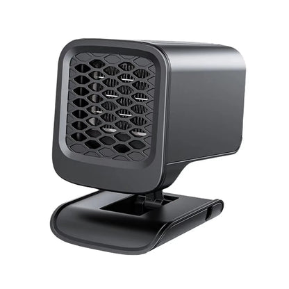 12/24V Car Electric Heater Fan 120W Windscreen Defroster Demister 360 Rotating Heater Fan Combo Defogging Defrosting Heating Fan