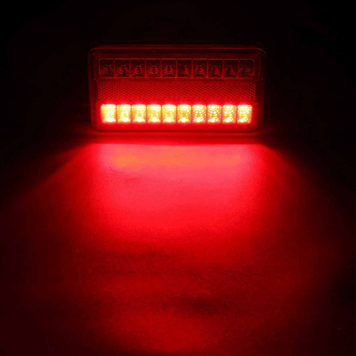 2Pcs Waterproof Car 20LED Tail Light Rear Lamps Pair Boat Trailer 12V Rear Parts For Trailer Truck Car Light