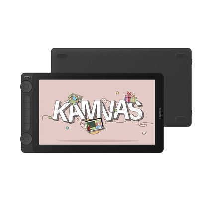 HUION Kamvas 13 Gen 3 Drawing Tablet with Display 2024 13.3 Inch Anti-Glare Glass Drawing Tablet with PenTech 4.0 16384 Pen Pressure 5 Push Buttons Dual Dial Perfect for Designers Artists