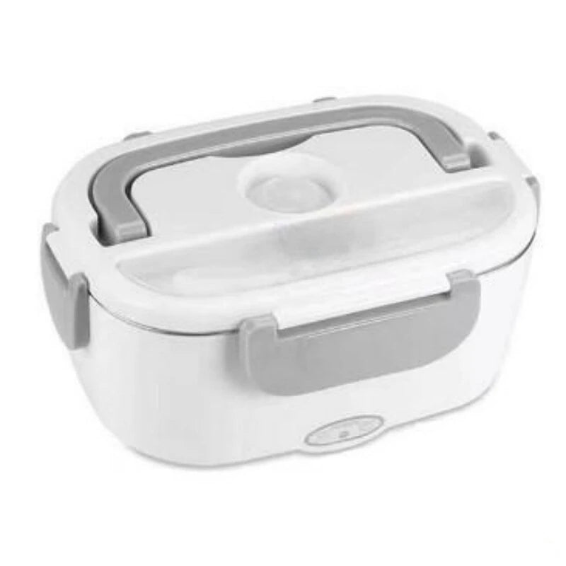 AGSIVO Portable 60W Electric Lunch Box Bento Box Food Heater Lunch Warmer Food Storage Container 12V 220V EU Plug For Home Office Car Use