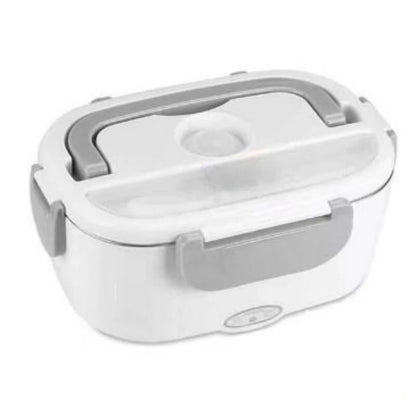 AGSIVO Portable 60W Electric Lunch Box Bento Box Food Heater Lunch Warmer Food Storage Container 12V 220V EU Plug For Home Office Car Use