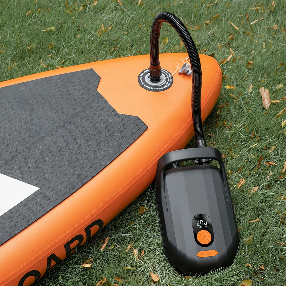 20PSI High Pressure SUP Air Pump for Inflatable Stand Up Paddle Boards, Boats,Kayak,12V DC Car Connector Automatic Stop