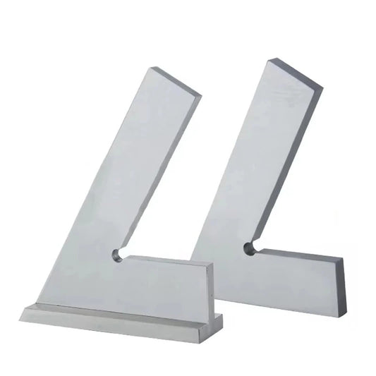 ETOPOO Machinist Carpenter Engineer 60 Degree Angle Ruler Measuring Ruler Corner Ruler With Seat Woodworking Tool