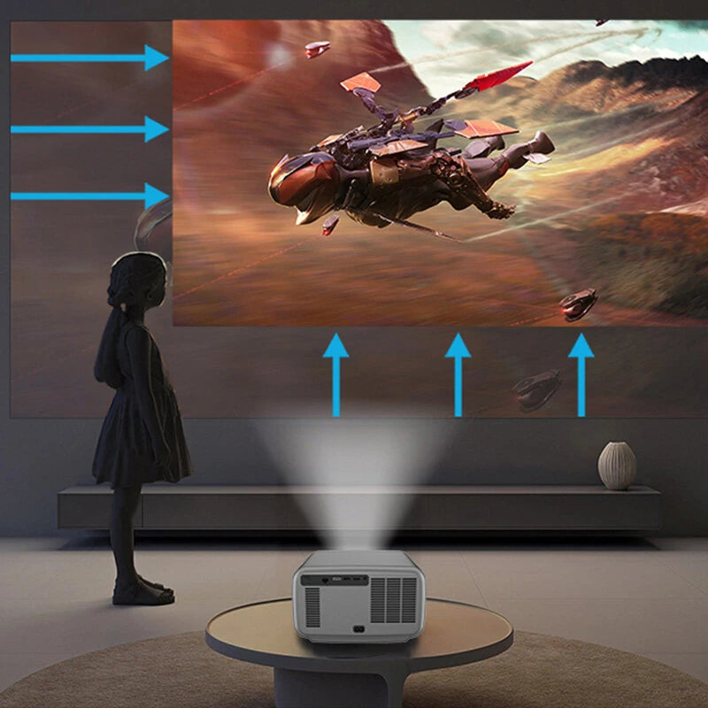 [EU/BR/RU Direct]Everycom Cubelite MAX 2800 ANSI Lumens 1080P LED Projector 300 Inch Screen Android 12 Smart Projector Auto Focus Keystone 3GB+128GB Wireless Wi-Fi 6 Bluetooth Home Cinema Theater