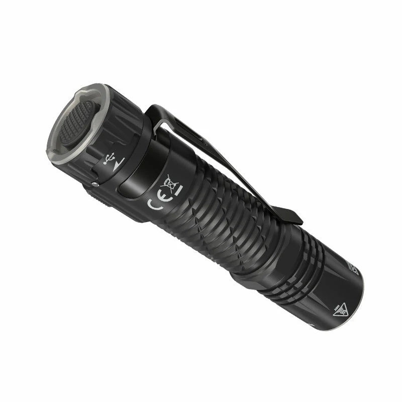 NITECORE EDC33 UHi 20 Max LED 4000lm 450m EDC Tactical Flashlight Built in 4000mAh 18650 Li-ion Battery and USB-C Rechargeable Mini LED Torch Light
