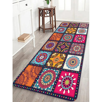 Floor Mat Rugs Non-slip Kitchen Home Bathroom Door Entrance Carpet Bohemian