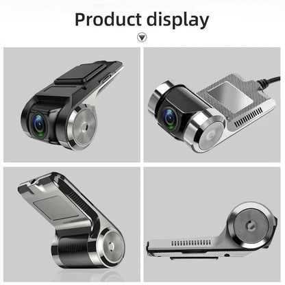 USB Car DVR Dash Cam Android ADAS LDWS FCWS Voice Alarm Warning Wide Angle Video Loop Recording Floating Display G-Shock For DVD Android Player Navigation Unit Auto Audio