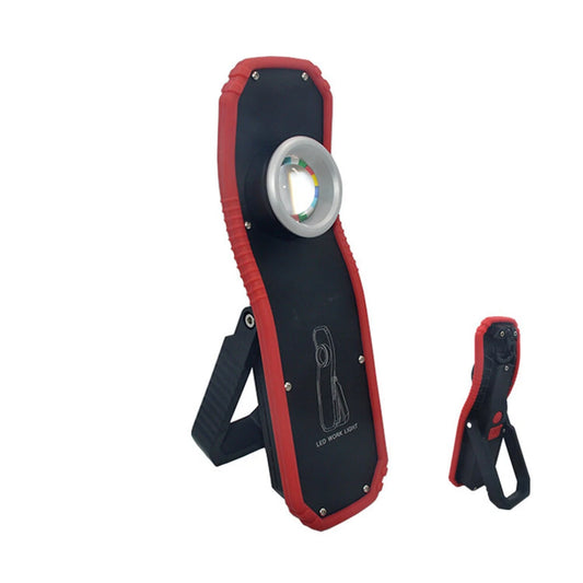 Portable COB LED Flashlight USB Charging Magnetic Lantern Camping Torch Hook Lamp High-Low Modes Lighting Work Light