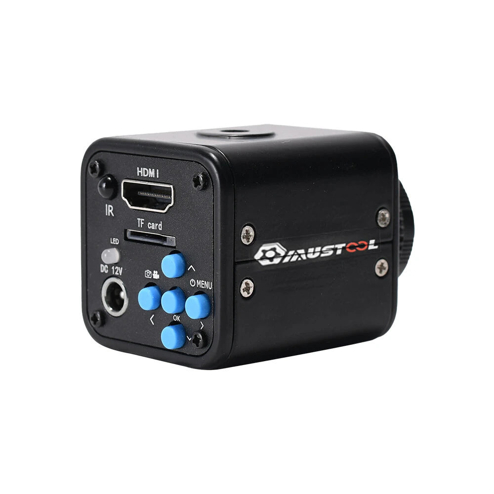 Mustool HY-5199 16MP HDMI Microscope Camera Sony CMOS Sensor 1080P Full HD Output 2K Recording Digital Zoom Multilingual Support