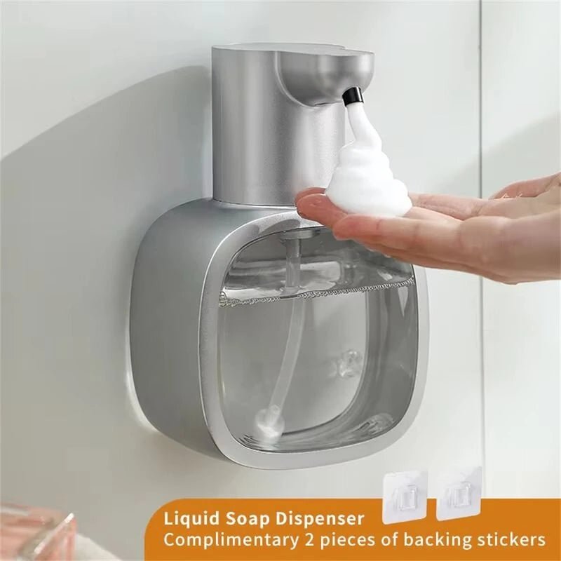 Smart Foam Hand Soap Dispenser 500ml Capacity Waterproof Design with Infrared Sensor for Home Kitchen Bathroom