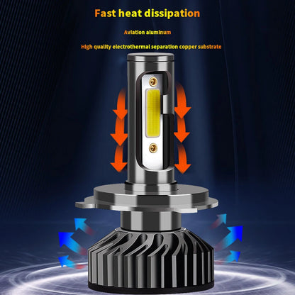 INFITARY 12V H4 H7 H11 COB LED Car Headlight Bulbs Super Bright Modified Auto Light F2