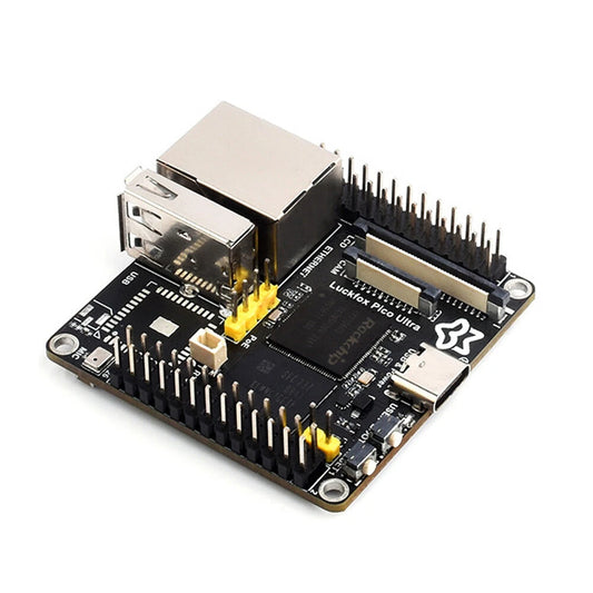 Luckfox Pico Ultra RV1106 RISC-V Linux Development Board Integrated ARM Cortex-A7/RISC-V MCU/NPU/ISP Processors With 8GB EMMC