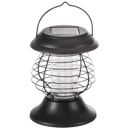Solar Powered Mosquito Killer Lamp  IP65 Waterproof Auto On/Off Portable Outdoor Bug Zapper