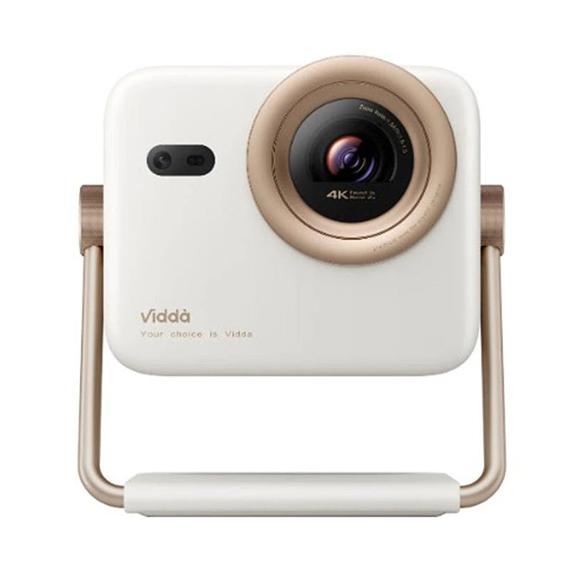 [EU Direct] Vidda M2 Pro 3D 4K Tri-color Laser Projector 1200 Lumens HDR10+ MEMC 1.3X Optical Zoom 4GB RAM 32GB ROM Android Smart Home Theater