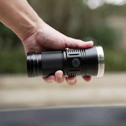 HAIKELITE HK07 XPH50.2 23000LM 6500K 7 LED Flashlight Super Bright 6 Modes Type-C Charging Searchlight Power Bank