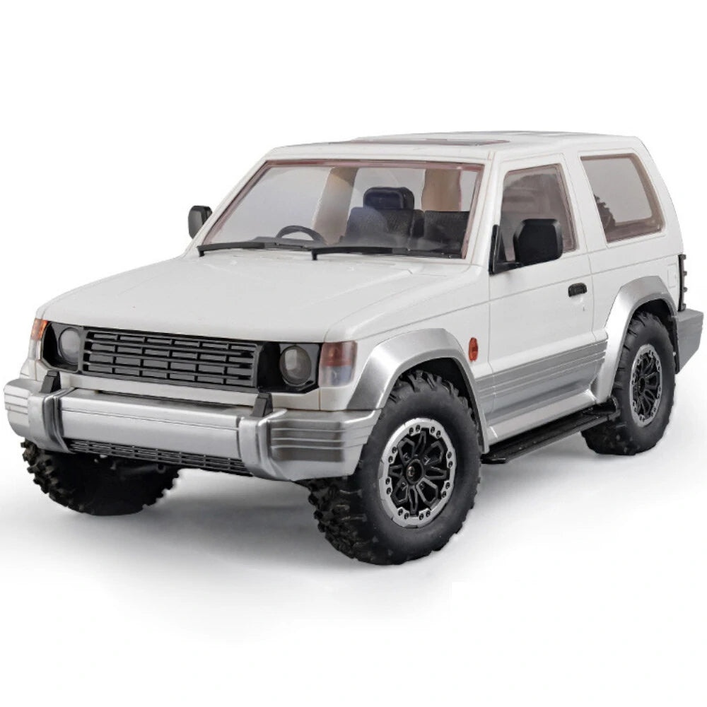 LDRC 1297 RTR Pajero 1/14 4WD RC Car LED Light Off-Road Truck Climbing Rock Crawler Full Proportional Vehicles Models Remote Control Toys