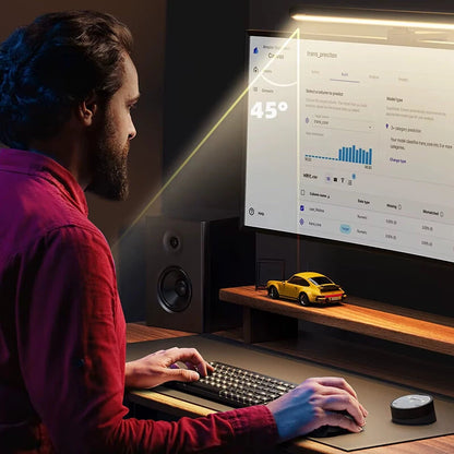 DL-RS1 Pro Monitor Light Bar Computer Light with Touch Switch Remote Dual Control & Color Temperature Desk Lamp for Home