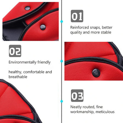 Car Child Seat Belt Fixator Triangle Harness Strap Adjuster Seat Belt Adjuster For Chirdren Safety