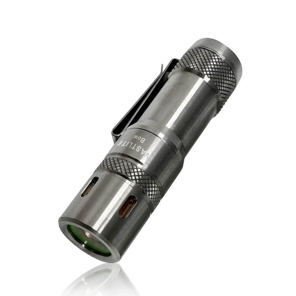 Vastlite BOW 750 Meters Compact EDC LEP Flashlight with 18350 Battery, 280LM Long Range Portable Powerful LEP Spotlight USB Rechargeable Thrower Flashlight