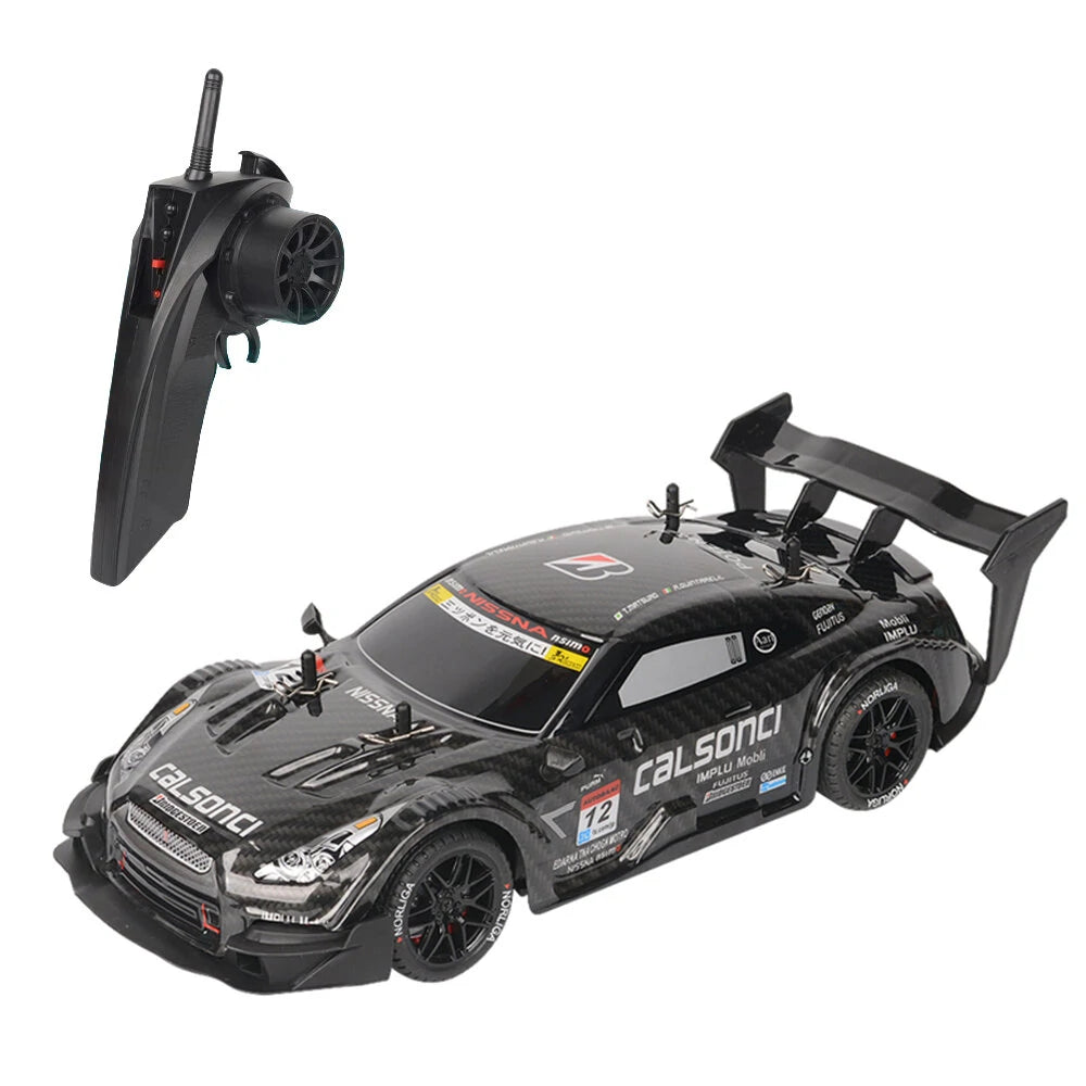 1/14 2.4G 4WD Drift RC Car High Speed LED Light On-Road Racing Remote Control Vehicles Models Multi Player Competiton Toys