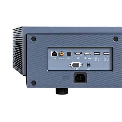 [EU Direct]ULTIMEA Thor T60 4K Triple Laser Projector 4000 ANSI Lumens UHD Resolution Google Assistant HDR10 4000:1 Contrast Video Projector Built-in AI Image Engine Dolby Atmos 100% RGB MEMC 3D Movies Home Theater Projectors with Remote Control