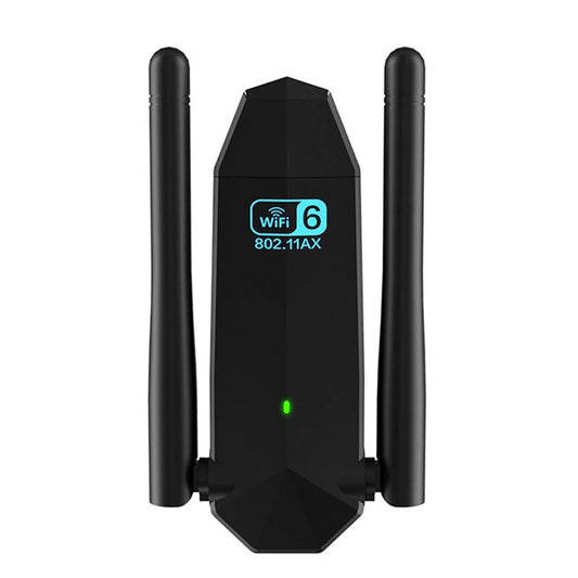 CINFAST AX1800M WiFi6 Wireless Network Card 2.4GHz 5GHz Dual Band USB3.0 WiFi Receiver Transmitter Adapter with 2 External High-gain Antennas