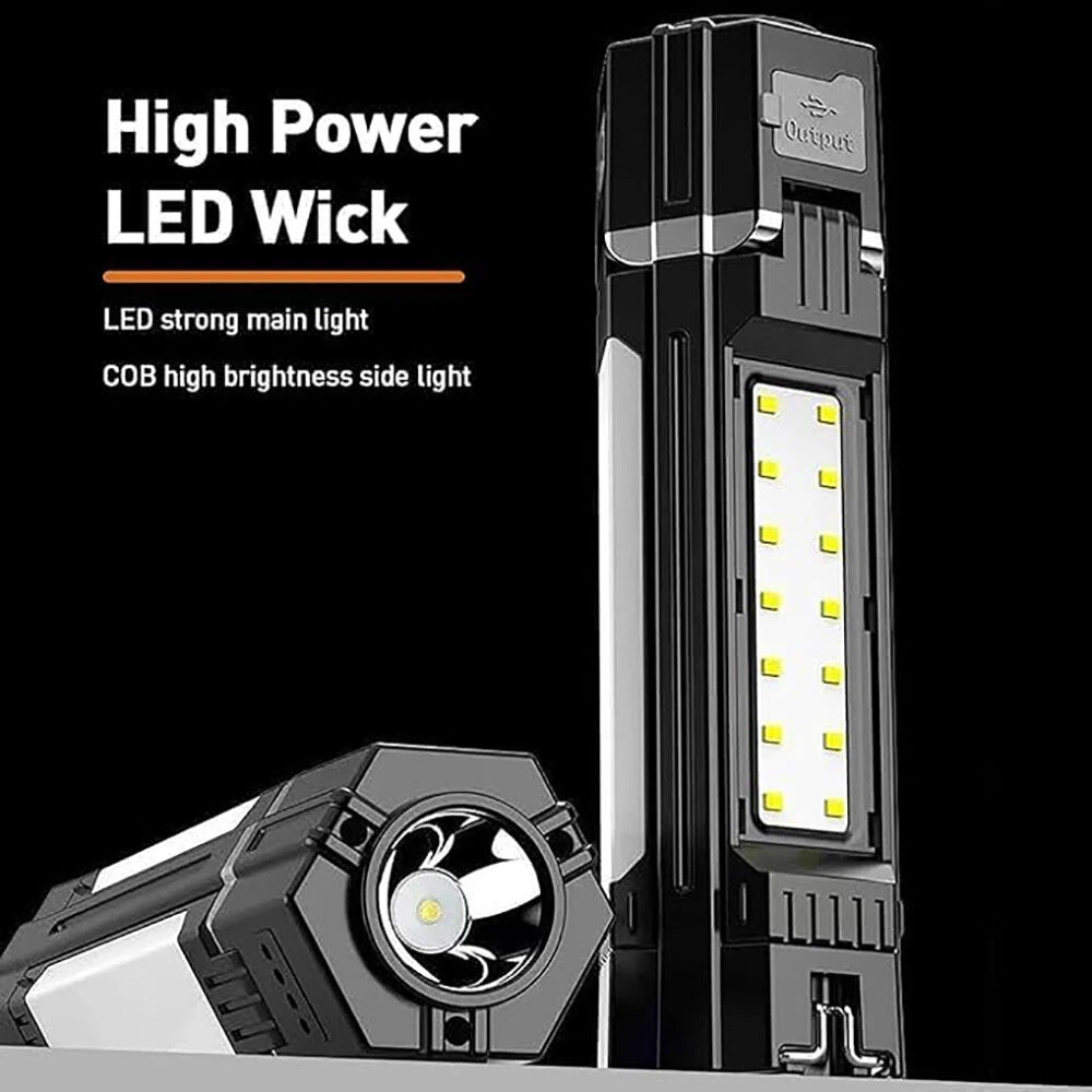 3000mAh Portable Camping Light Rechargeable LED Camping Lantern with 5 Light Modes Waterproof Camping Gear SOS Flashlights for Emergencies Travel