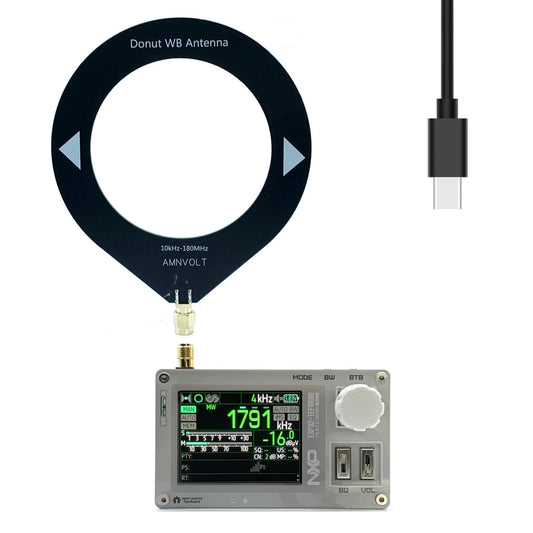AMNVOLT C3 Mini TEF6686 DSP Radio ESP32 Chip Full Band Radio FM/LW/MW/SW Radio Receiver PE5PVB Open-source