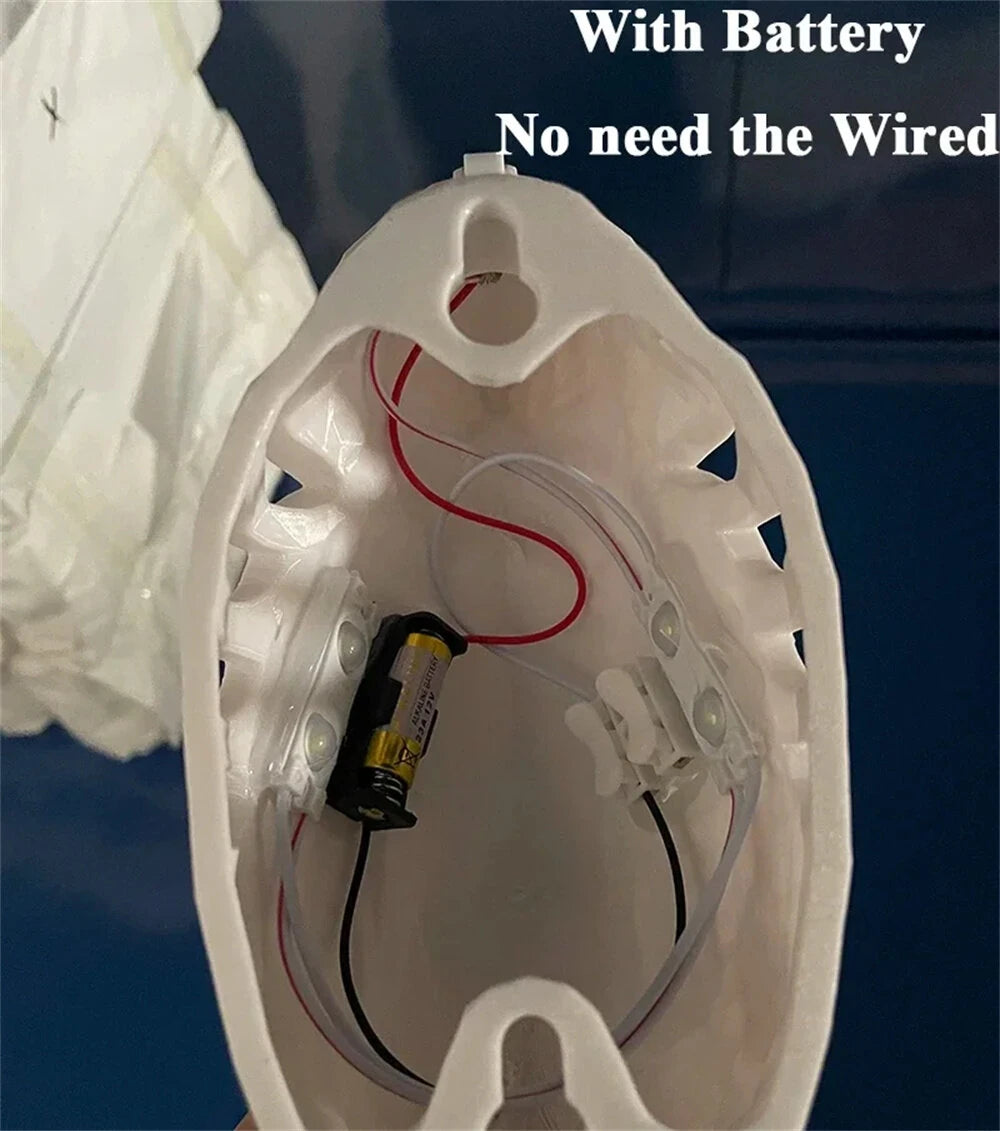 Eagle Owl Animal Projector Wall Lamp 3D Print Sconce Light Plastic Material Battery Operated Home Decor for Halloween Xmas