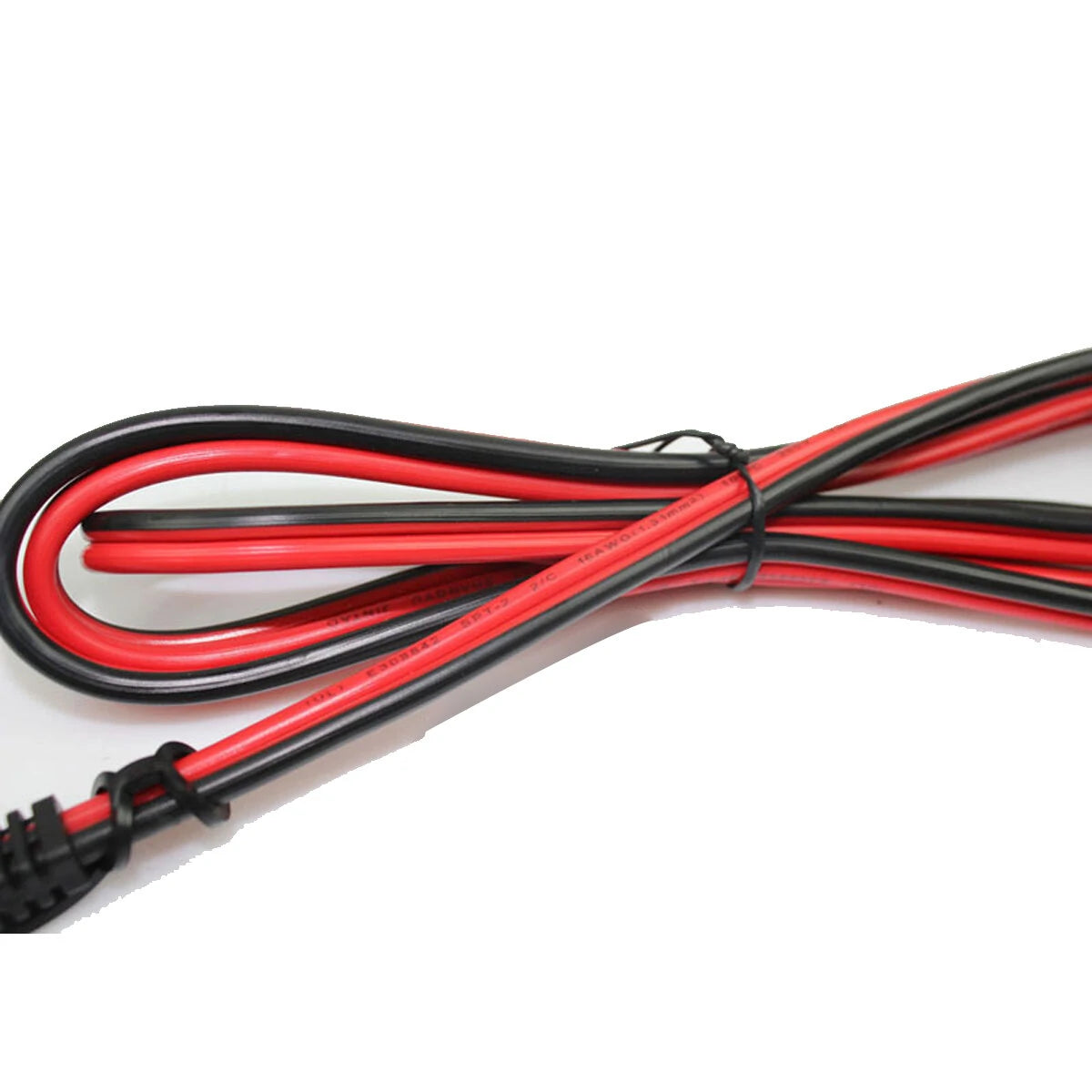 FOXSUR Battery Charger Clip Cable SAE to Alligator Clip Cable DC Cable SAE Quick Connect Charging Cable